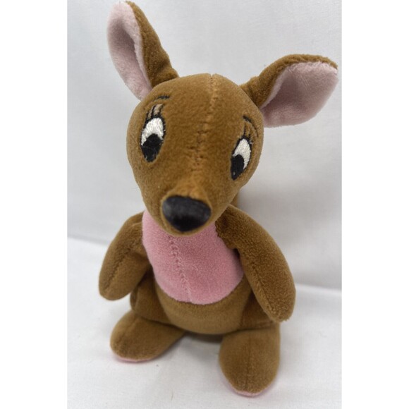 Disney Store Kanga Winnie the Pooh Mini Bean Bag Plush 8” Stuffed Animal Toy - Picture 1 of 9